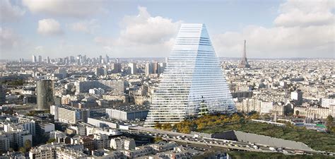 Construction Of Paris Triangle Tower Approved Ctbuh