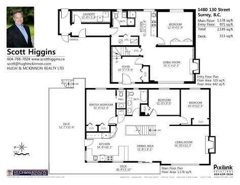 1480 130th Street Surrey Virtual Tour Floor Plan Scott Higgins