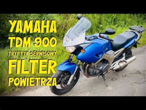 Yamaha Tdm Tryptyk Serwisowy Cz Wymiana Filtra Powietrza