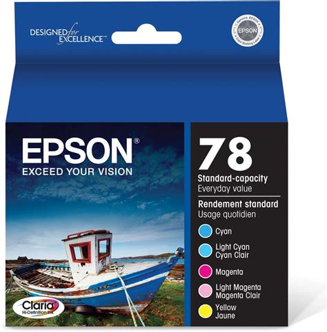 Epson T Claria Tinta De Alta Definici N Capacidad Est Ndar Color