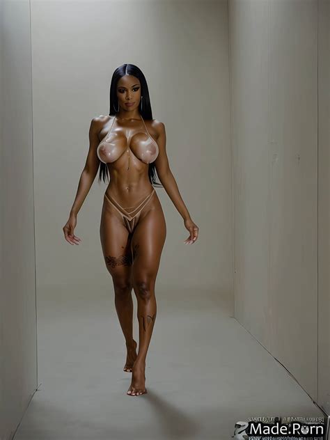 Porn Image Of Athlete Tattoos Thighs Muscular Red Dungeon Athlete Created By AI