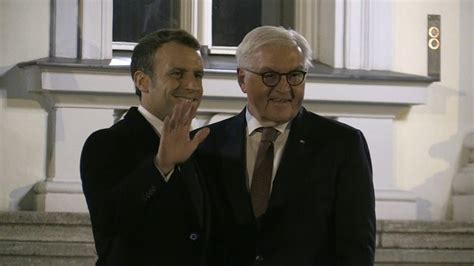 Emmanuel Macron rencontre le président allemand Steinmeier AFP Images