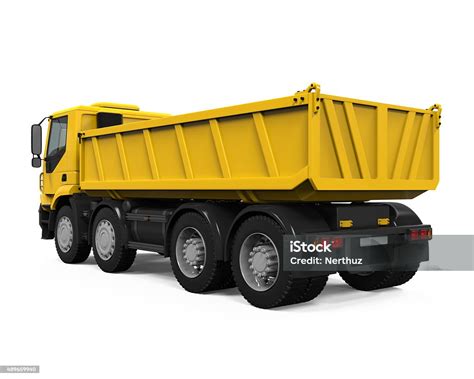 Yellow Tipper Dump Truck Stock Photo - Download Image Now - 2015 ...