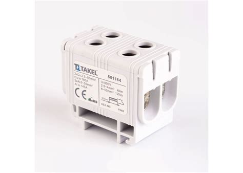 Клемма вводная двойная силовая UTB 6-50 | Купить по лучшей цене в ...