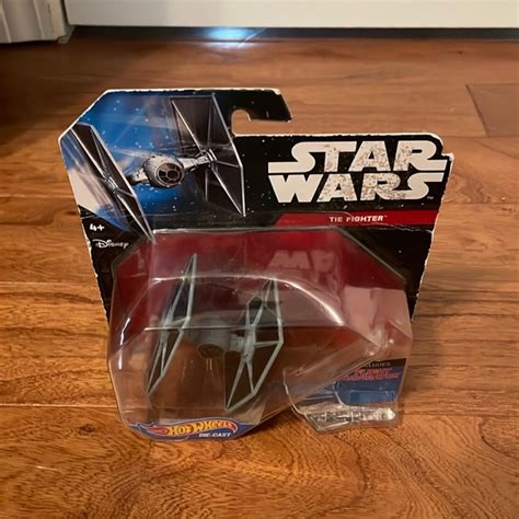 Toys Star Wars Hot Wheels Blue Tie Fighter Starships Toy Vehicle Poshmark