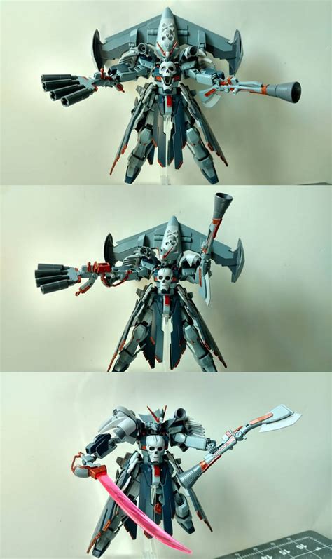 Crossbone Gundam Hammerhead Weapons Painted 2 By Theadorkablerj On