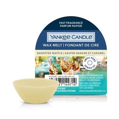 Yankee Candle Fondants De Cire Banoffee Waffle