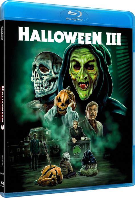 Halloween 3 Blu Ray 4k Remastered Uncut Wendecover Mit 2 Motiv