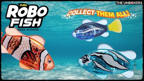 Robo Fish By Zuru Realistic Water Activated Robotic Fish Toy Youtube