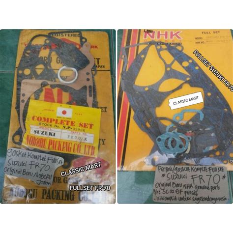 Jual Paking Perpak Gasket Fullset Full Set Suzuki Fr Fr Shopee