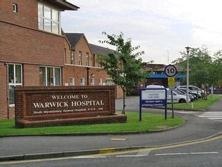 Warwick Hospital Ward Map