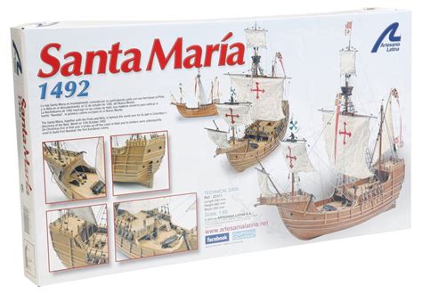 Artesania Latina Santa Maria Model Kit 1/65 Scale 22411 • Canada's ...