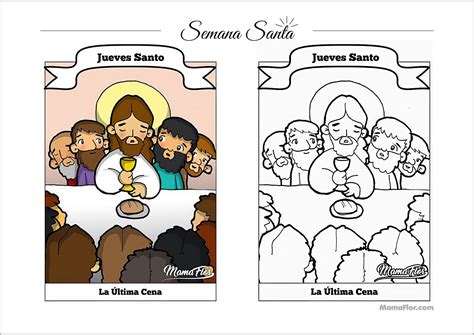 Semana Santa Dibujos Y Actividades Para Imprimir MamaFlor