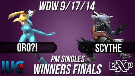 Wdw Oro Zss Vs Scythe Wolf Pm Winners Finals Youtube