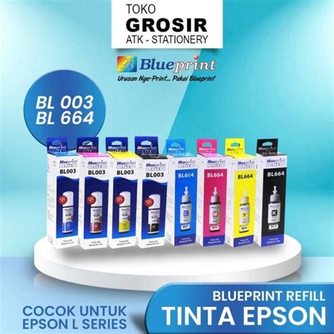 Jual Tinta Epson 664 Ink Refill For Printer L Series L120 L210 L220