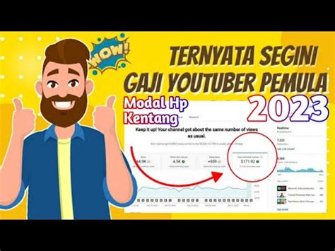 Gaji Youtuber Pemula Subscribe Bikin Semangat Youtube