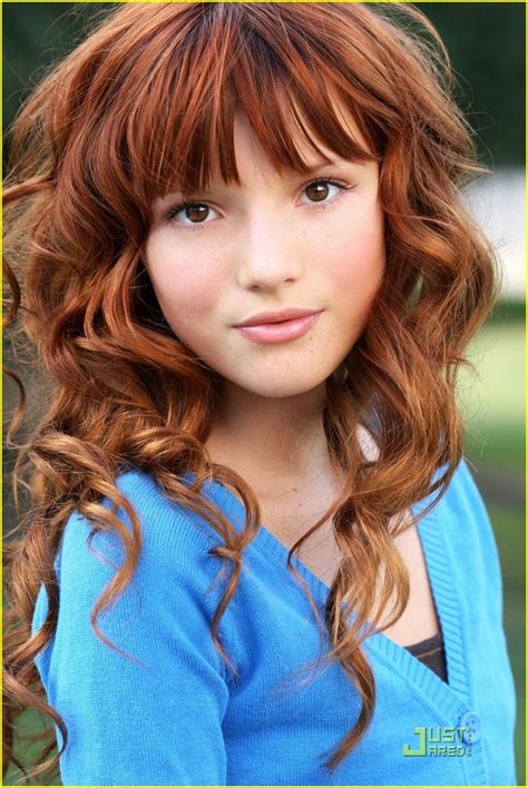 Bella Thorne First Cover Girl For Dream Magazine Red Hair Frames Her