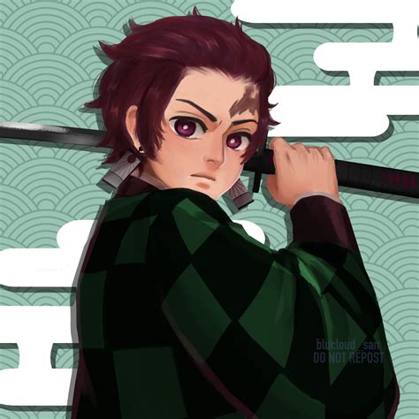 Artstation Kamado Tanjiro Kimetsu No Yaiba