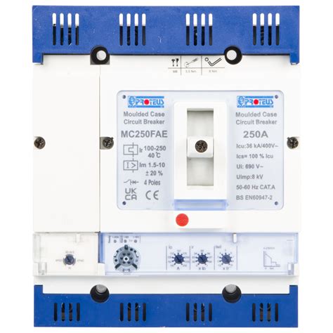 A Pole Pole Ka Electronic Moulded Case Circuit Breaker Proteus