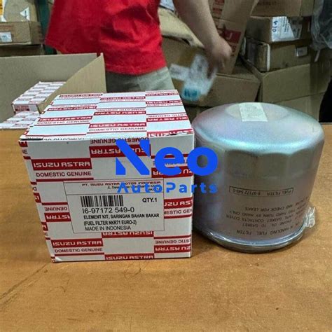 Jual Fuel Filter Saringan Solar Atas Isuzu Elf Nkr Nmr Nqr 71 Original