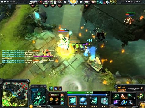 Dota 2 Outworld Destroyer Rampage Pentakill YouTube