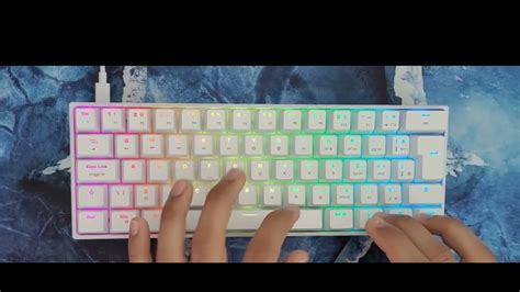 Teclado Mecânico 60 Husky Blizzard Youtube