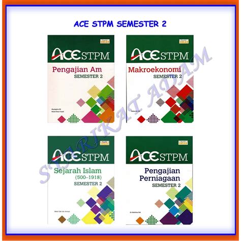 ADM BUKU RUJUKAN ACE STPM SEMESTER 2 2022 Shopee Malaysia