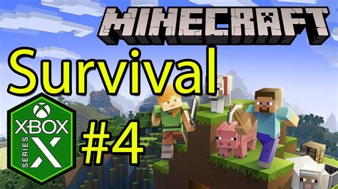 Minecraft Xbox Series X Gameplay Survival Part 4 Abandoned Town