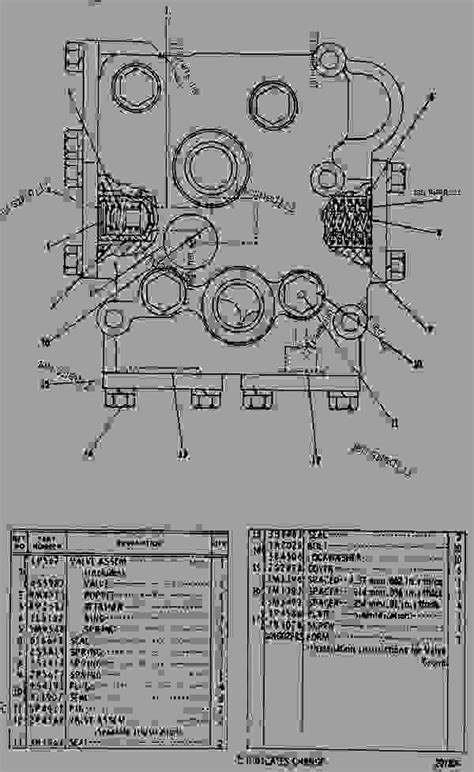 2p5811 Valve Group Motor Grader Caterpillar 120g 120g Motor Grader