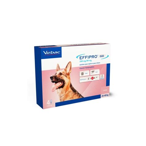 Effipro Duo Pipetas Antiparasitarias Para Perros