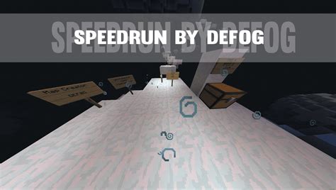 Speedrun [parkour] Minecraft 1 By Defog Youtube