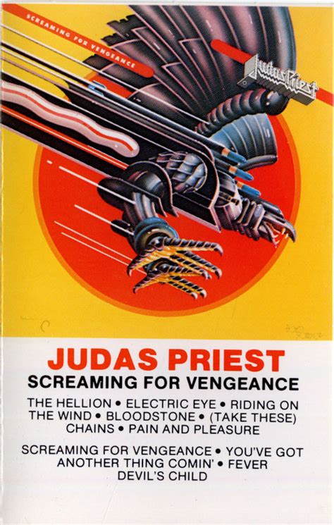 Judas Priest - Screaming For Vengeance (1982, Cassette) | Discogs