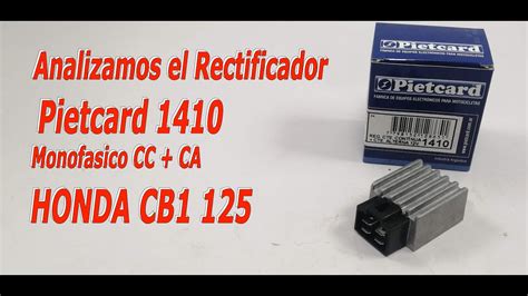 Como Es El Regulador De Voltaje Honda Cb1 125 Pietcard 1410 YouTube