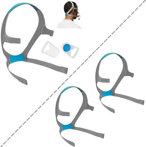 Amazon Airfit F20 Headgear With Clips And 2 Pack Replacement