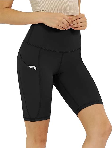 Ododos Dames 5 2 5 9 Hoge Taille Fietsbroek Met Zakken Workout