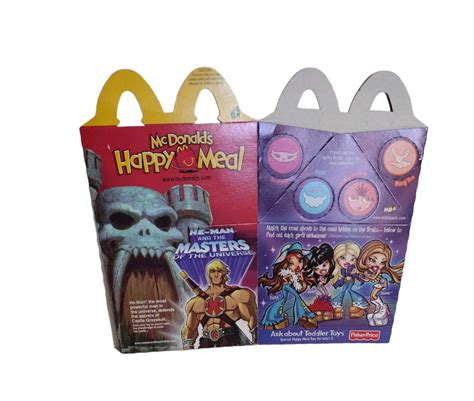 Original Mcdonalds Happy Meal Box