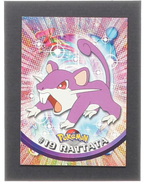 Rattata 1999 Topps Pokemon TV Animation Series 1 19 Pristine Auction