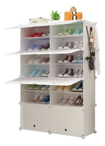 Mueble Zapatera Modular 8 Niveles Organizador Armable Multiu Envío gratis