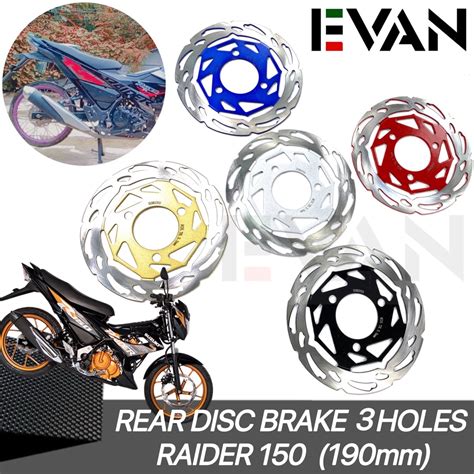 Raider Rear Disc Brake Mm Holes Disc Pad Motorcycle Shopee