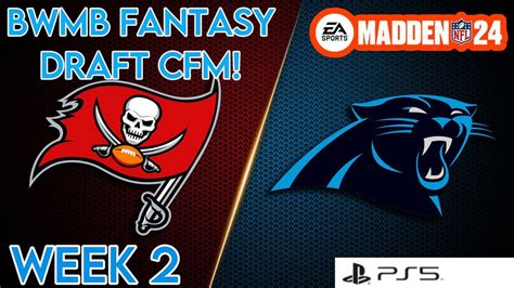 Madden Fantasy Draft Cfm Szn Week Vs Panthers Cj Stroud