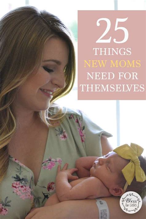 25 Things New Moms Need For Themselves That They Probably Forgot