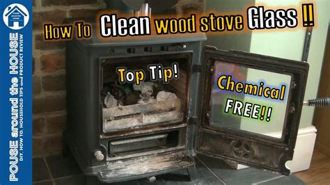 How To Clean Wood Stove Glass Chemical Free Top Tip Wood Burner Stove Glass Cleaning Hack