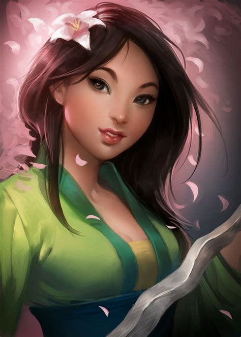 Mulan Hot Disney Art Disney Fan Art Hua Mulan
