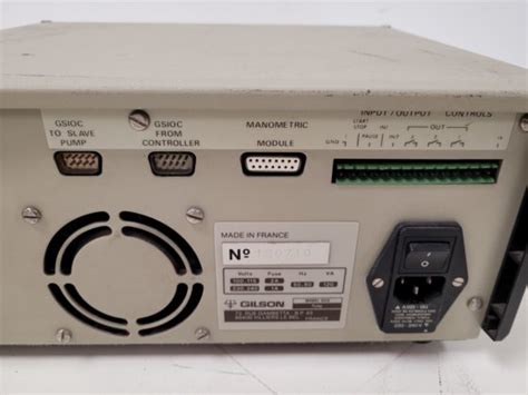 Gilson Hplc Units 305 Pumps 118 Uvvis Detector 805 Manometric