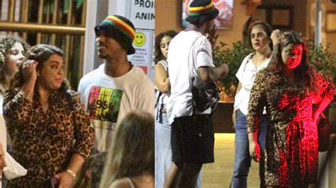 Preta Gil é flagrada novo affair no Rio Confira fotos Famosos