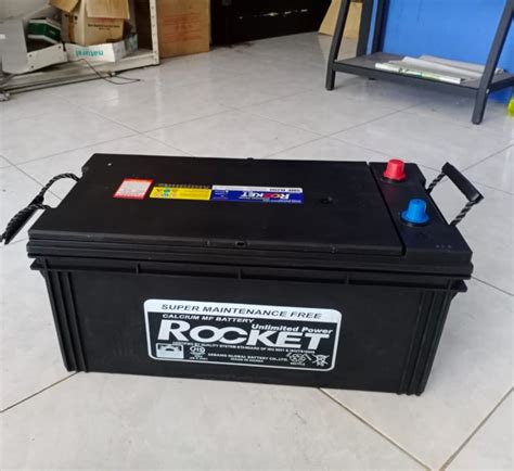 Jual Aki Kering Battery Kering MF Rocket SMF N200 12V 200Ah Surabaya