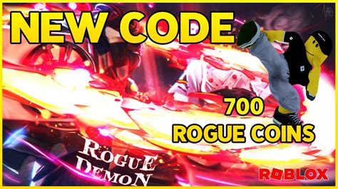 NEW CODE For ROGUE DEMON700 Rogue CoinsCodes For Rogue Demon Roblox