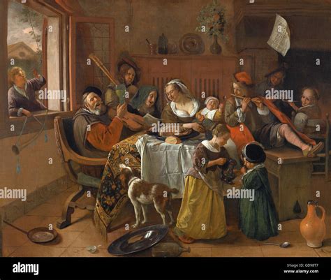 Jan Havicksz Steen Fotos Und Bildmaterial In Hoher Aufl Sung Alamy