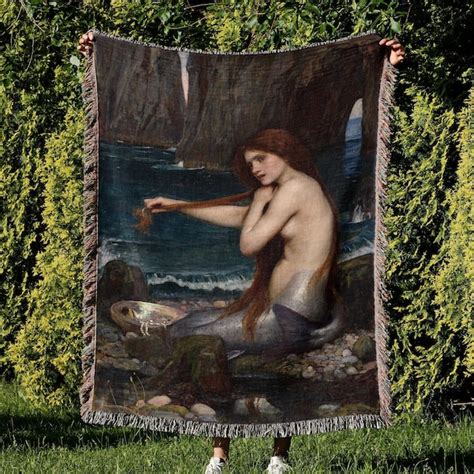 Female Nude Blanket Etsy