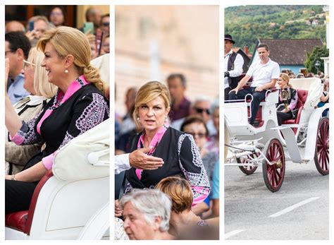 Slobodna Dalmacija Biv A Predsjednica Zablistala U Elegantnom I